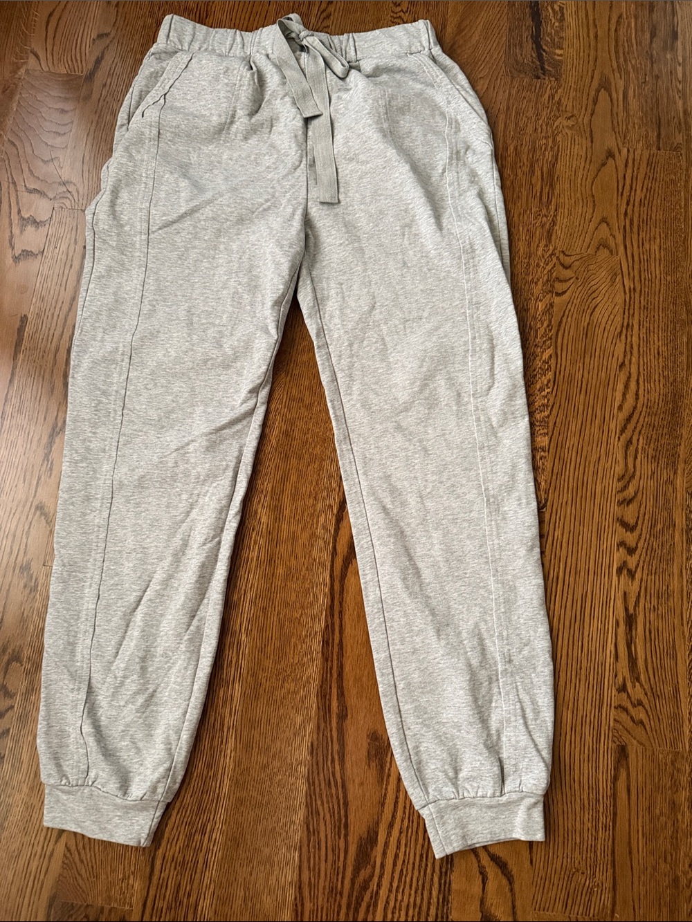 Heyson grey French terry jogger large